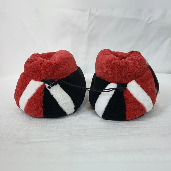 NWT Arkansas Razorbacks Officially Licensed Puffy Ankle Slippers Youth XL (13-1) - Picture 3 of 5